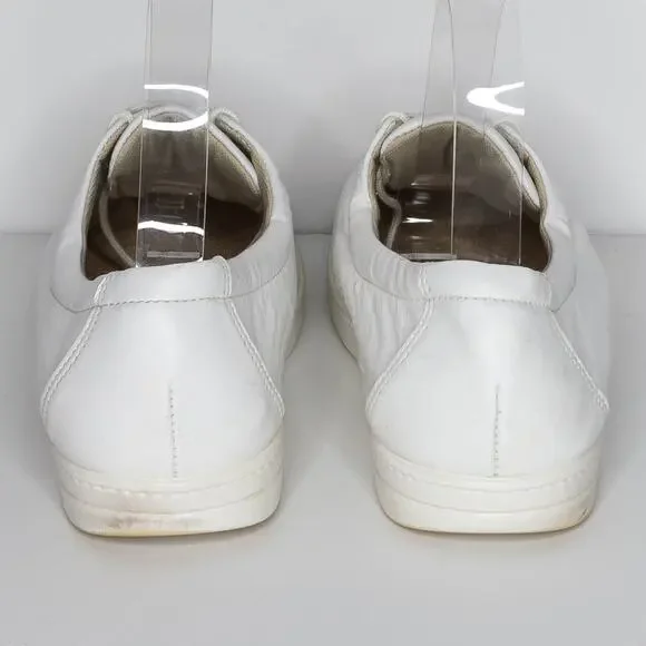 SAS Women's Comfort Sneakers Shoes White Lace Up White Size 8.5 N Narrow | AF - Picture 4 of 6